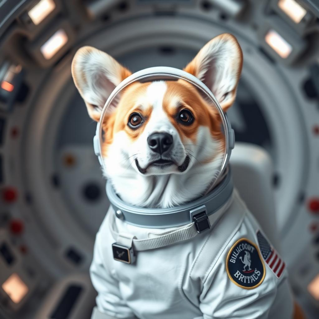 Pet portrait in Astronaut Pro theme