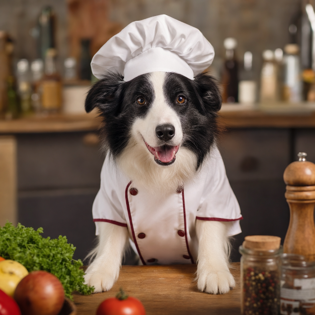 Pet portrait in Chef theme
