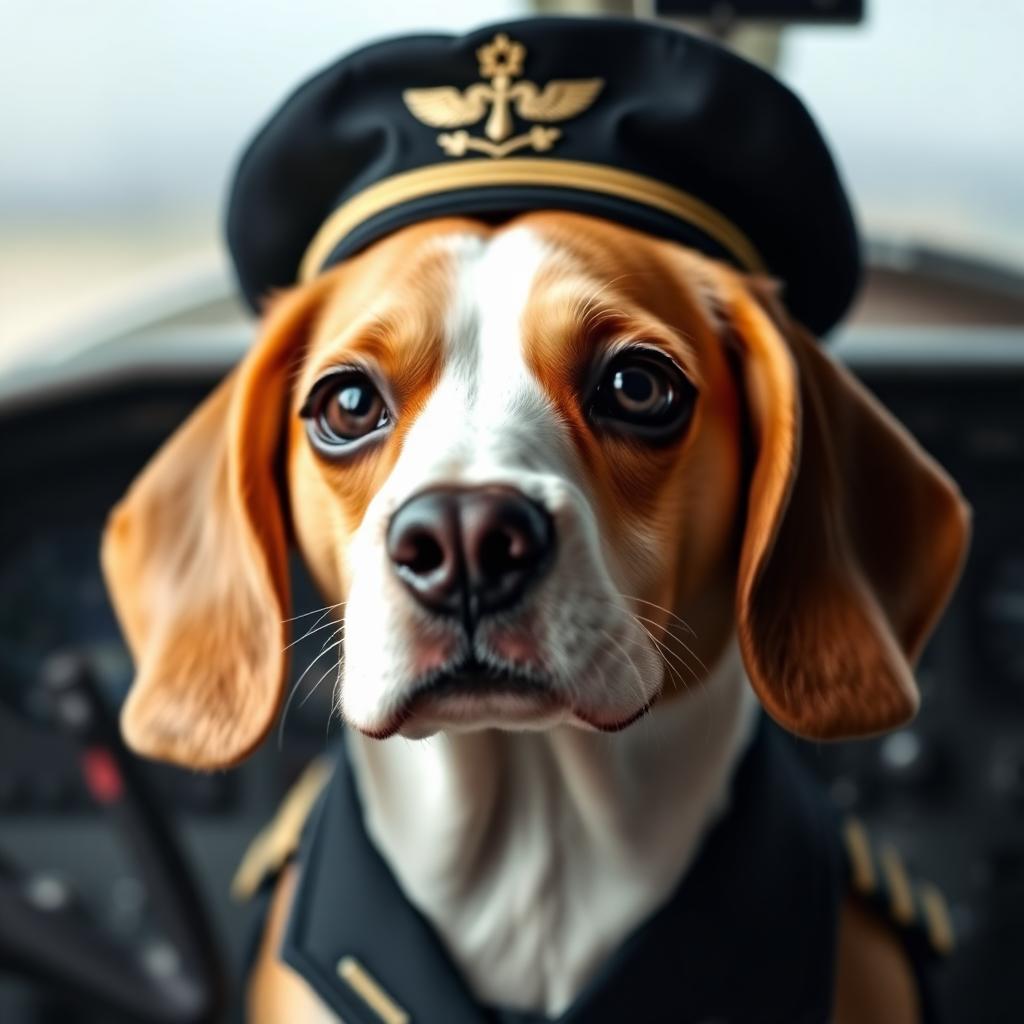 Pet portrait in Pilot theme