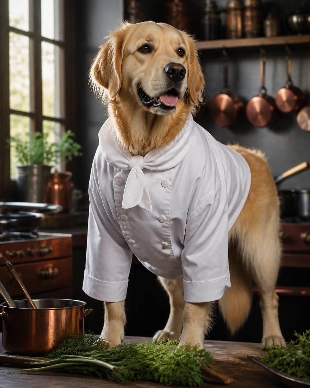 Pet portrait — Chef