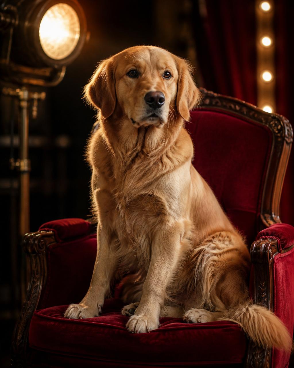 Pet portrait — Movie Star