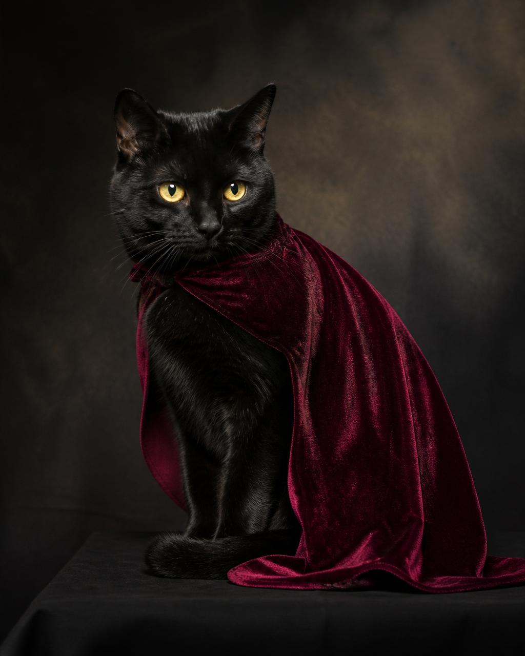Pet portrait in the Royal Portrait theme
